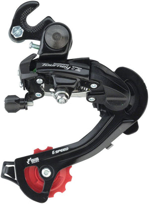 Shimano Rear Derailleurs Dropout Claw Hanger Shimano Tourney RD-TZ500 Rear Derailleur - 6/7 Speed Long Cage
