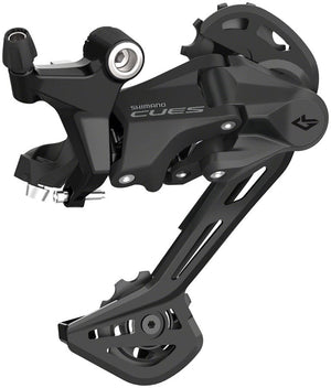 Shimano Rear Derailleurs Shimano CUES RD-U3020-SGS Rear Derailleur - 9-Speed Shadow Design Direct Attach Long Cage BLK