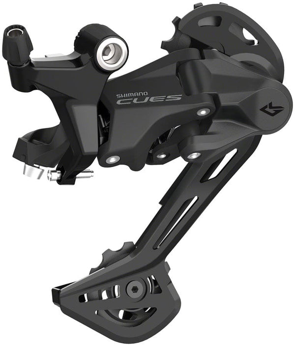 Shimano Rear Derailleurs Shimano CUES RD-U3020-SGS Rear Derailleur - 9-Speed Shadow Design Direct Attach Long Cage BLK