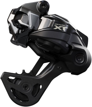 Shimano Rear Derailleurs Shimano Deore XT RD-M8250-GS Di2 Wireless Rear Derailleur - 12-Speed Medium Cage Shadow ES BLK/Gray