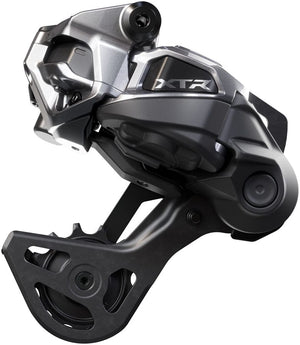 Shimano Rear Derailleurs Shimano XTR RD-M9250-GS Di2 Wireless Rear Derailleur - 12-Speed Medium Cage Shadow ES BLK/Gray