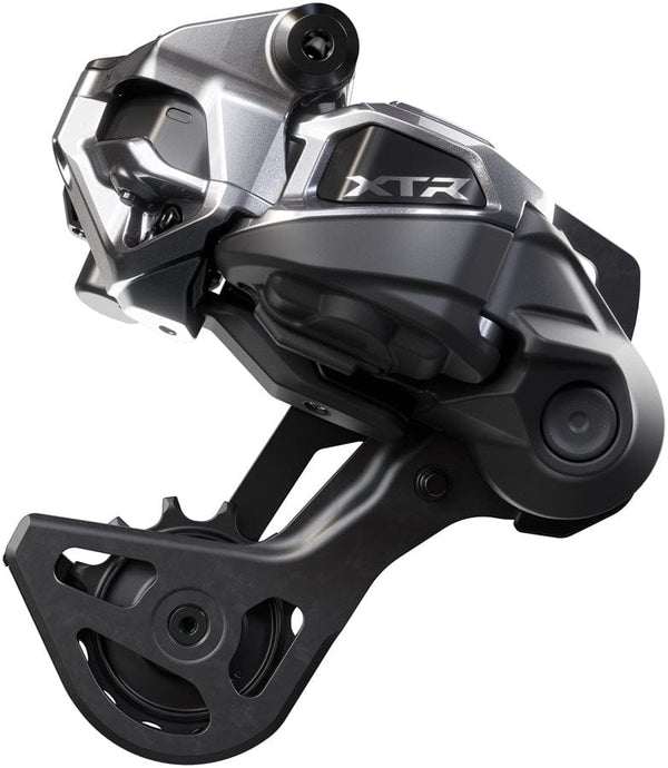 Shimano Rear Derailleurs Shimano XTR RD-M9250-GS Di2 Wireless Rear Derailleur - 12-Speed Medium Cage Shadow ES BLK/Gray