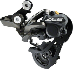 Shimano Rear Derailleurs Shimano ZEE RD-M640-SS Rear Derailleur - 10 Speed Short Cage Gray With Clutch Wide Ratio Freeride