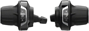 Shimano Shifters 3X7 Shimano Tourney SL-RV400 Revoshift Twist Shifter Set