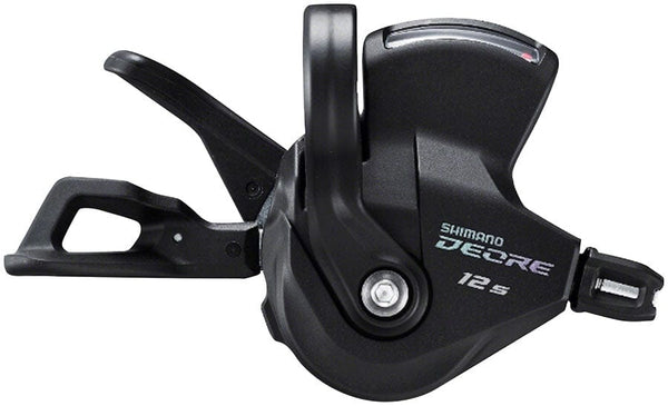 Shimano Shifters Shimano Deore SL-M6100-R Right Shift Lever - 12-Speed RapidFire Plus Optical Gear Display BLK