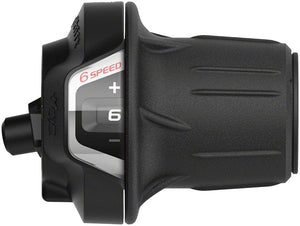 Shimano Shifters Shimano Tourney SL-RV300-6R Revoshift Twist Shifter - Right 6 Speed Optical Gear Display