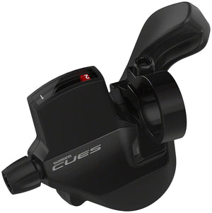 Shimano Shifters Yes Shimano CUES SL-U6000-L Shifter - Left, 2-Speed, Rapidfire Plus Mono