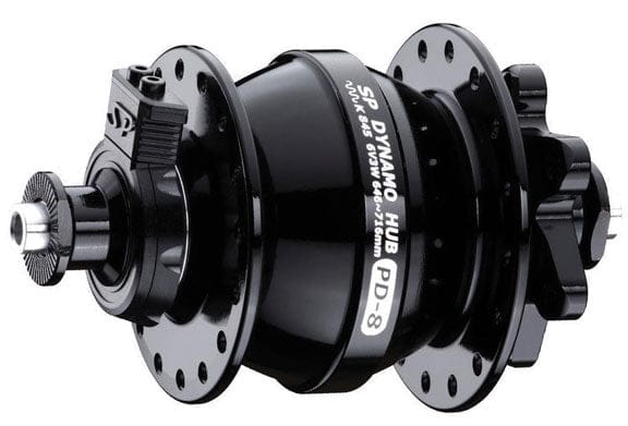 Shutter Precision PD-8 IS-Disc Front Q/R Hub 9x100mm 32h - Black ...