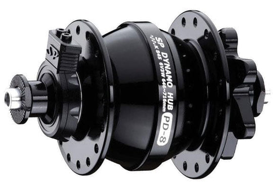 Shutter Precision PD-8 IS-Disc Front Q/R Hub 9x100mm 32h - Black ...