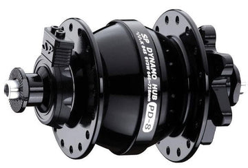 Shutter Precision PD-8 IS-Disc Front Q/R Hub 9x100mm 32h - Black ...