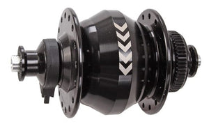Shutter Precision Dynamo & Generator Light Shutter Precision PL-8 CL-Disc Front Q/R Hub 9x100mm 32h - Black