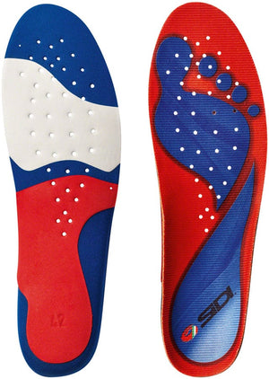 Sidi Shoes and Insoles 38 Sidi Memory Insoles - Red/Blue