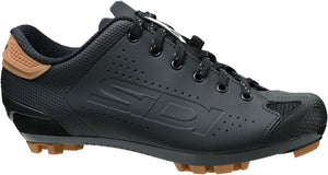 Sidi Shoes and Insoles 40 Sidi Dust Shoelace Mountain Clipless Shoes - Men's, Black