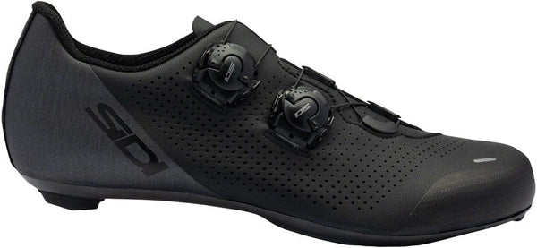 Sidi Shoes and Insoles Sidi Ergo 6 Road Shoes - Men's Dark Gray 43.5 Millenium Fit