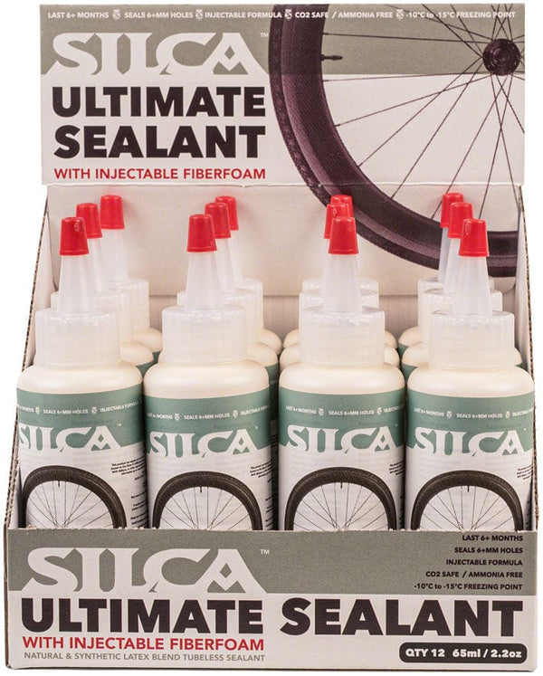 Silca Tubeless Sealants Box Of 12 (2Oz Each) Silca Ultimate Tubeless Sealant