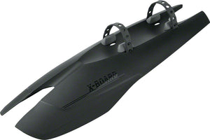 SKS Clip-On Fender SKS X-Board Dark Downtube Fender: Matte Black