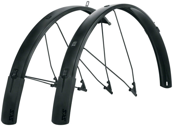 SKS Full Coverage Fender 65Mm / 27.5/29/700 X 1.75-2.25" SKS B46 Bluemels Style Full Coverage Fender Set