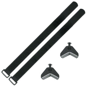 SKS Water Bottle Cage Parts SKS Anywhere Adapter Water Bottle Cage Mounting Adapter: Black