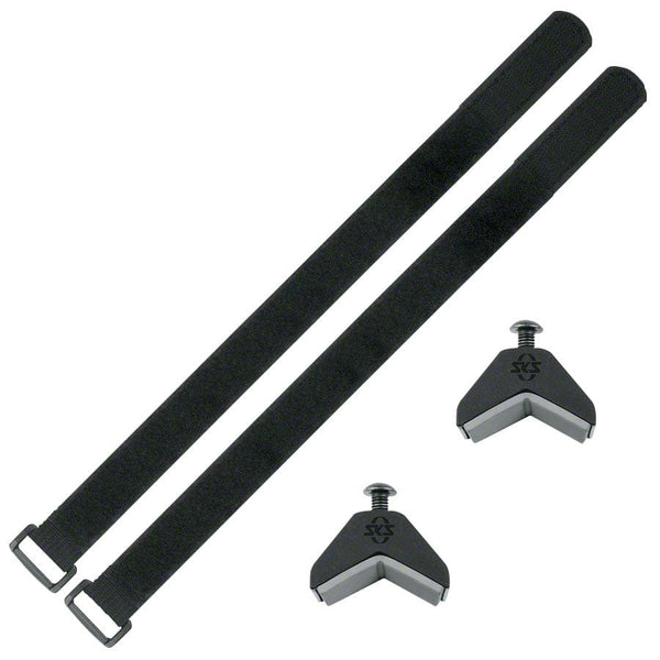SKS Water Bottle Cage Parts SKS Anywhere Adapter Water Bottle Cage Mounting Adapter: Black