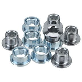 Sugino Track 401 Chainring Bolt/Nut Set M8x6.3 10/Pcs
