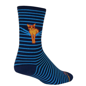 Sockguy Socks 5-9 Sockguy Peekaboo 6" Socks