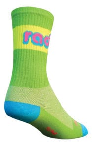 Sockguy Socks 5-9 Sockguy Rad Crew Socks - Green