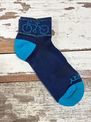 Sockguy Socks Men's Large Women's X-Large Sockguy Channel Air Ultra Cushion Roubaix Unisex Socks
