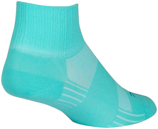 SockGuy Socks SockGuy Aqua Sugar SGX Socks - 2.5" Aqua Large/X-Large