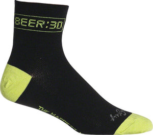 SockGuy Socks SockGuy Classic Beer:30 Socks - 3" Black Large/X-Large