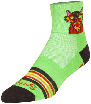 SockGuy Socks SockGuy Classic Cat Buzz Socks - 3" Small/Medium