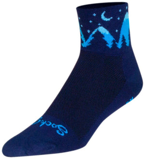 SockGuy Socks SockGuy Classic Midnight Socks - 3" Black Large/X-Large