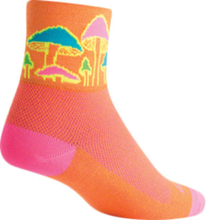 SockGuy Socks SockGuy Classic Trippin Socks - 3" Orange Small/Medium