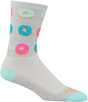 SockGuy Socks SockGuy Crew Glazed Socks - 5" Gray Large/X-Large