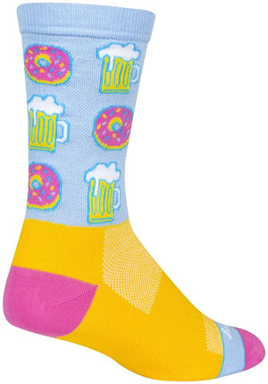 SockGuy Socks SockGuy Crew Mmmm Socks - 6" Large/X-Large