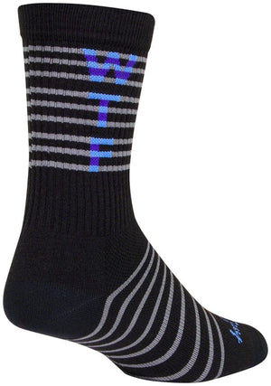 SockGuy Socks SockGuy Crew WTF Socks - 6" Large/X-Large