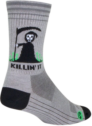 SockGuy Socks SockGuy Killin' It Crew Sock - 6" Large/X-Large