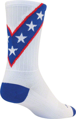 SockGuy Socks SockGuy SGX Daredevil Socks - 6" White Large/X-Large
