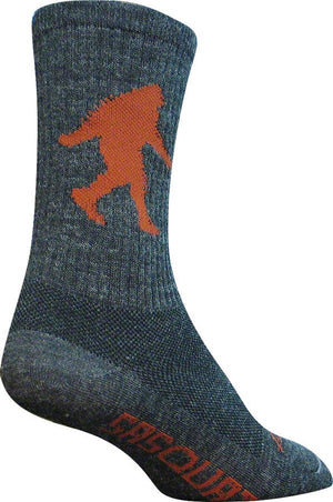SockGuy Socks SockGuy Wool Sasquatch Socks - 6" Gray Large/X-Large
