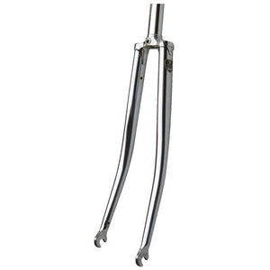 Soma Rigid Forks Threaded 1" X 170Mm Soma Lugged Track Fork - 700c, Chrome