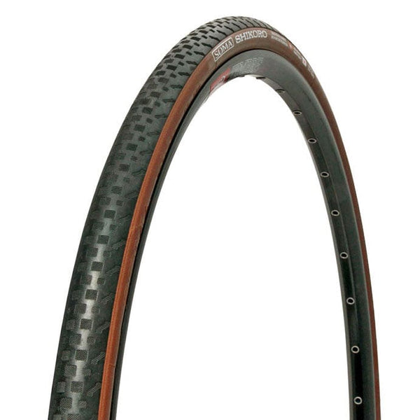 Soma Tires 28C Soma Shikoro 700c Tire - Black/Brown