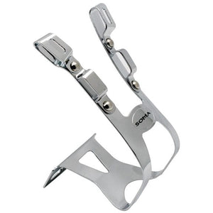 Soma Toe Clips & Straps Soma Deep Four Gate Steel Toe Clips L/XL - Chr Pr