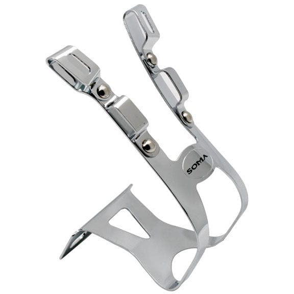 Soma Toe Clips & Straps Soma Deep Four Gate Steel Toe Clips L/XL - Chr Pr