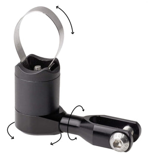 SON Dynamo & Generator Light Schmidt SON adjustable handlebar mount (up to 31.8mm)