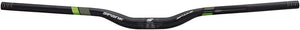Spank Flat/Riser Handlebar 30Mm / Black/Green Spank Spike 800 Vibrocore Handlebar - 31.8mm Clamp 800mm 30mm Rise BLK/Gray