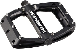 Spank Pedals Spank Spoon 90 Pedals - Platform Aluminum 9/16" 90mm Wide Black
