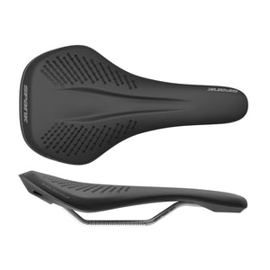 Spank Saddles Black/Gray Spank Oozy 220 Saddle
