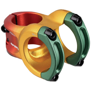 Spank Stems 35Mm / Red/Gold/Green Spank Spoon 350 Stem