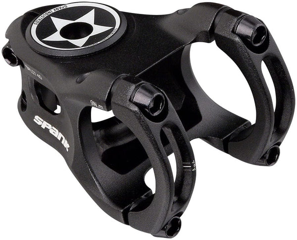 Spank Stems Spank Split 35 Stem - 40mm 35 Clamp +/-0 1 1/8" Aluminum Black