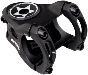 Spank Stems Spank Split Stem - 33mm 31.8 Clamp +/-0 1 1/8" Aluminum Black