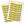 Spank Wheel Parts & Accessories Yellow Spank Rim Decals